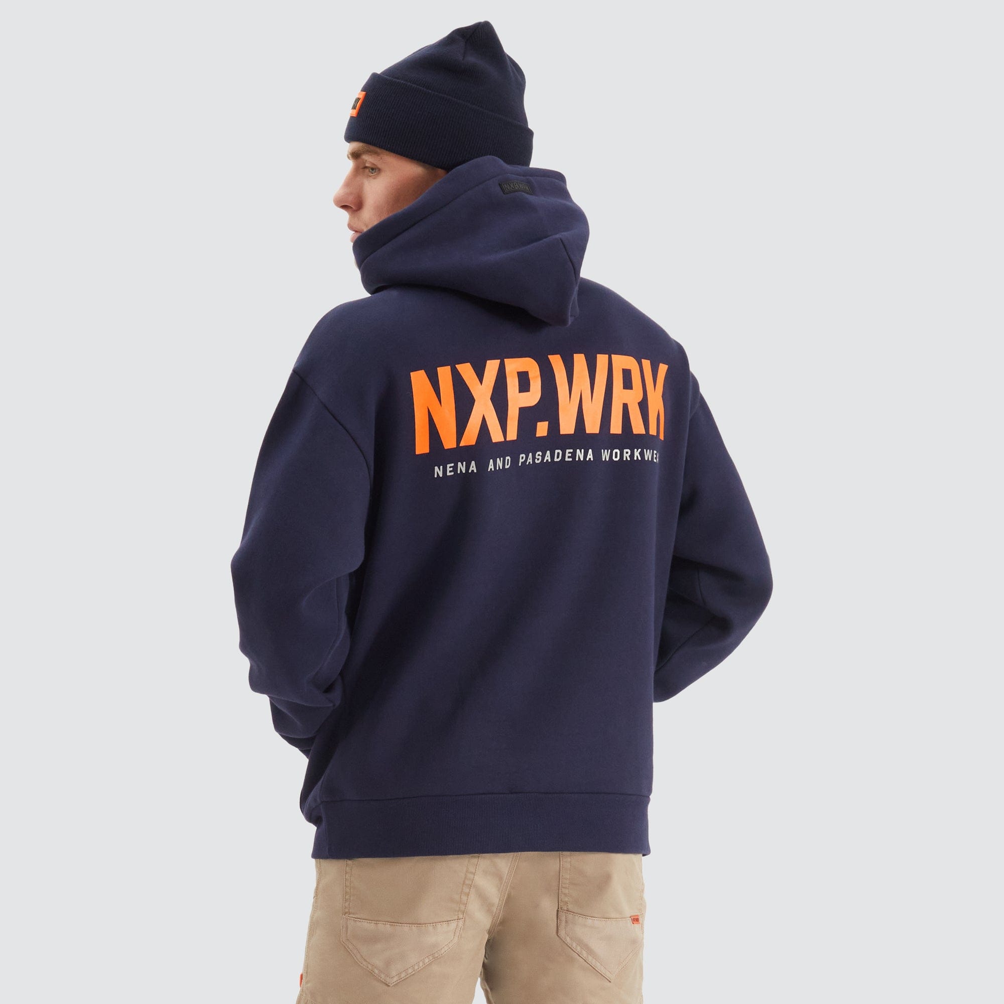 Concept Relaxed Fit Hoodie in True Navy - NXP WORKWEAR | NXP