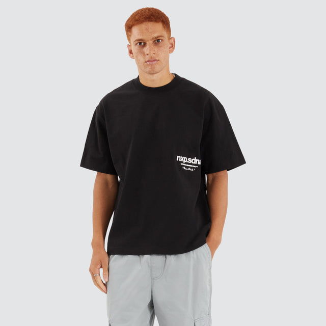 Contagent Street Tee Jet Black