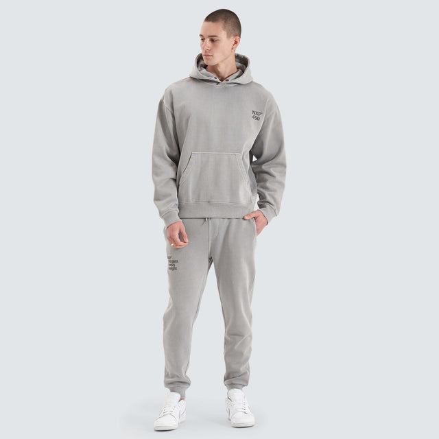 Core Line Heavy Box Fit Hooded Sweater Pigment Alloy