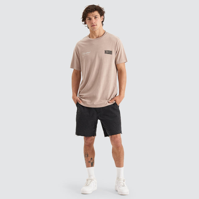 Credence Cape Back T-Shirt Pigment Grey