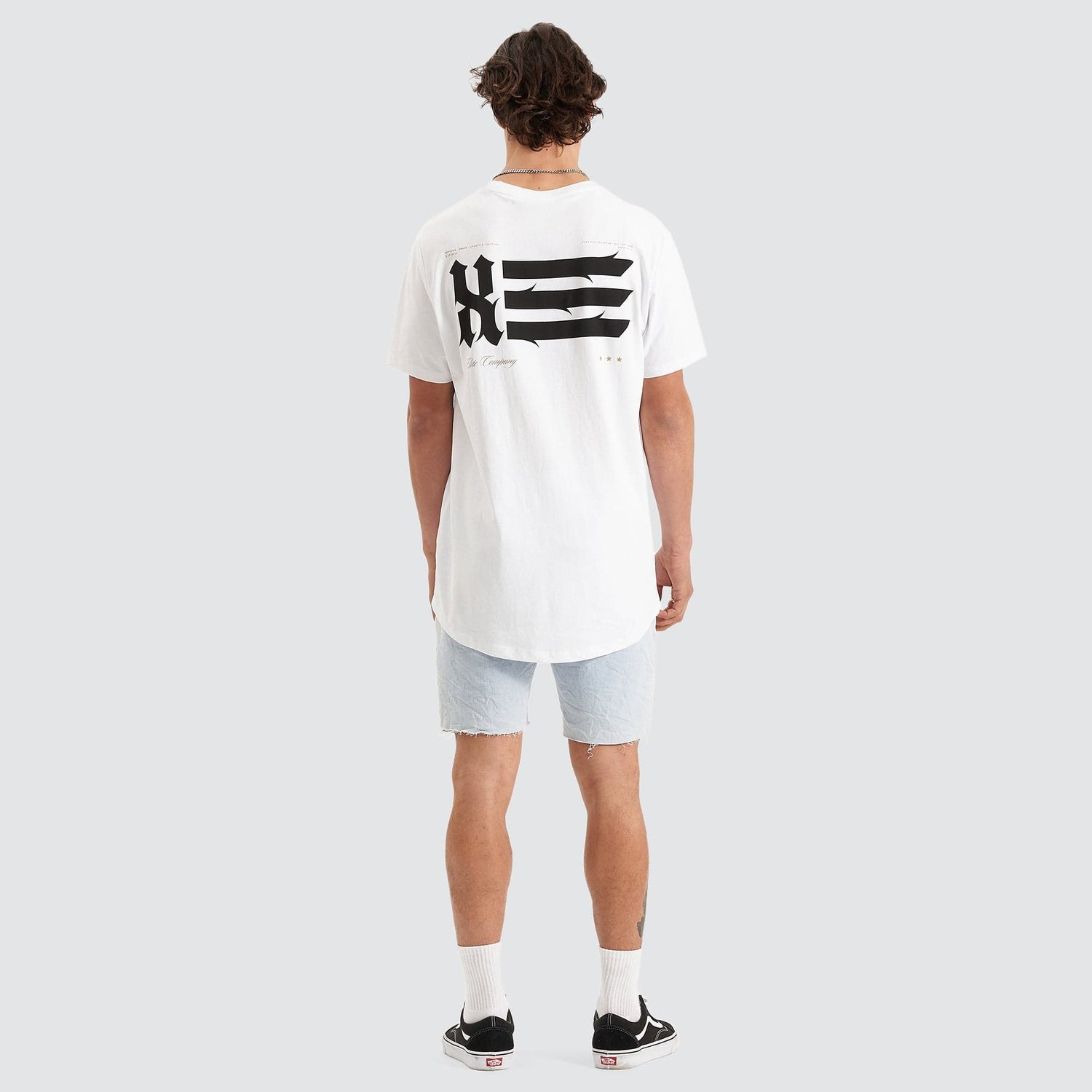 Credence Cape Back T-Shirt White