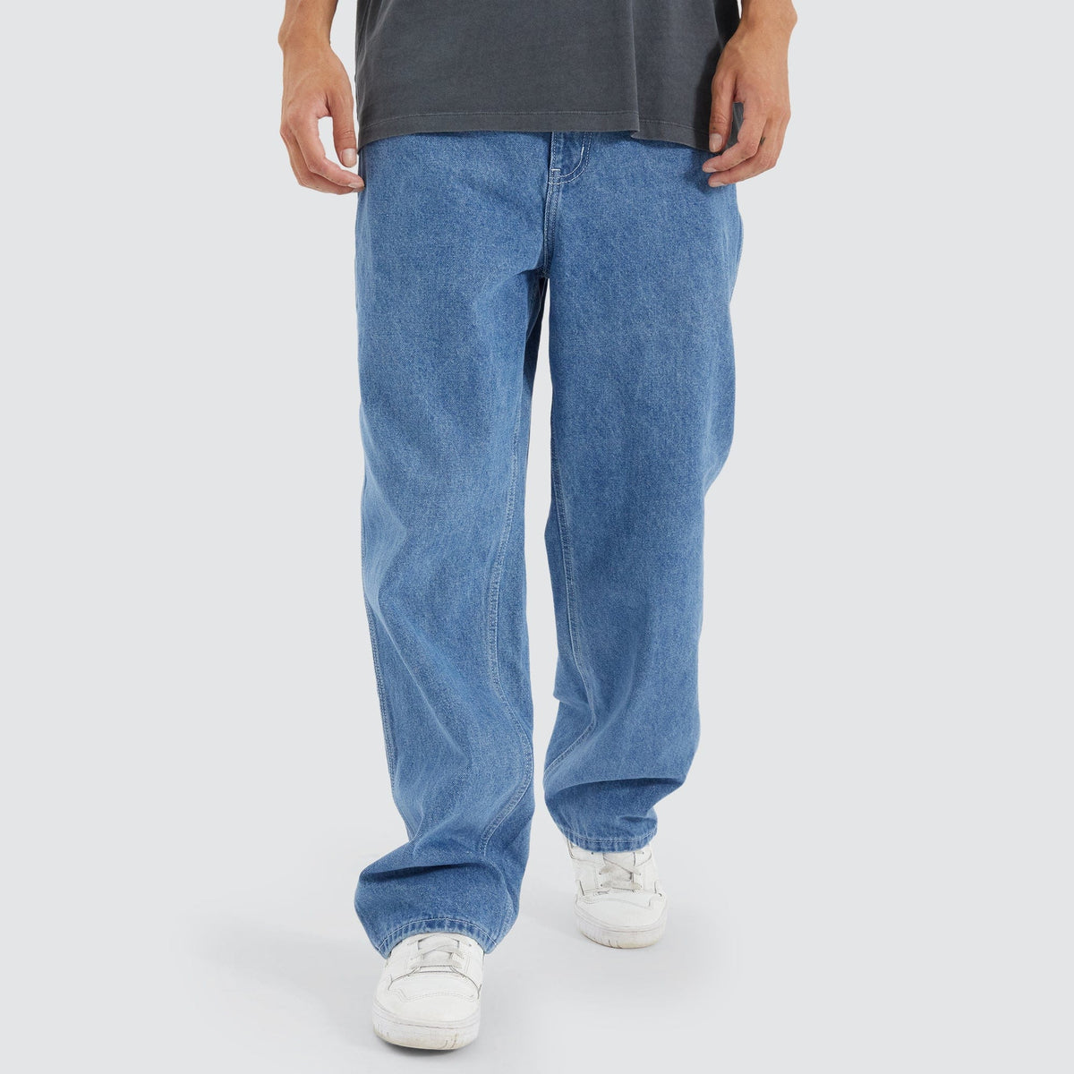 Dillon Baggy Fit Jean Clean Blue - Nena and Pasadena – Nena And Pasadena