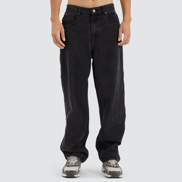 Dillon Baggy Fit Jean Washed Black
