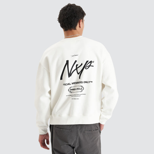 Dome Sweater Natural White