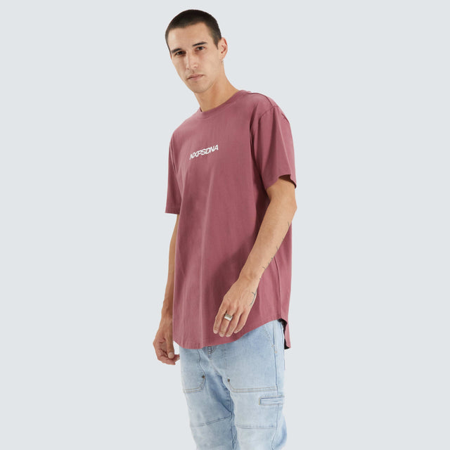 Drayton Dual Curved Tee Renaissance Red