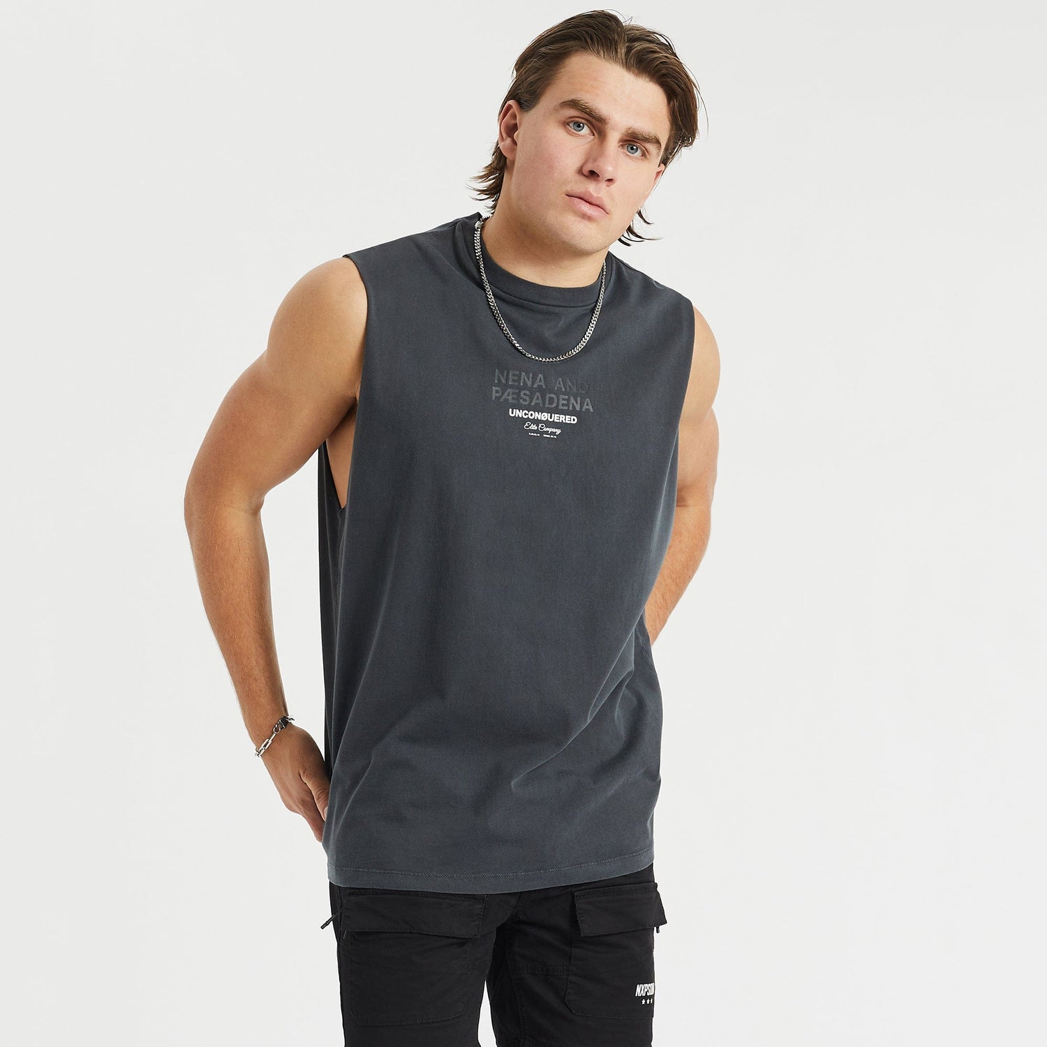 Echo Heavy Relaxed Muscle Pigment Black
