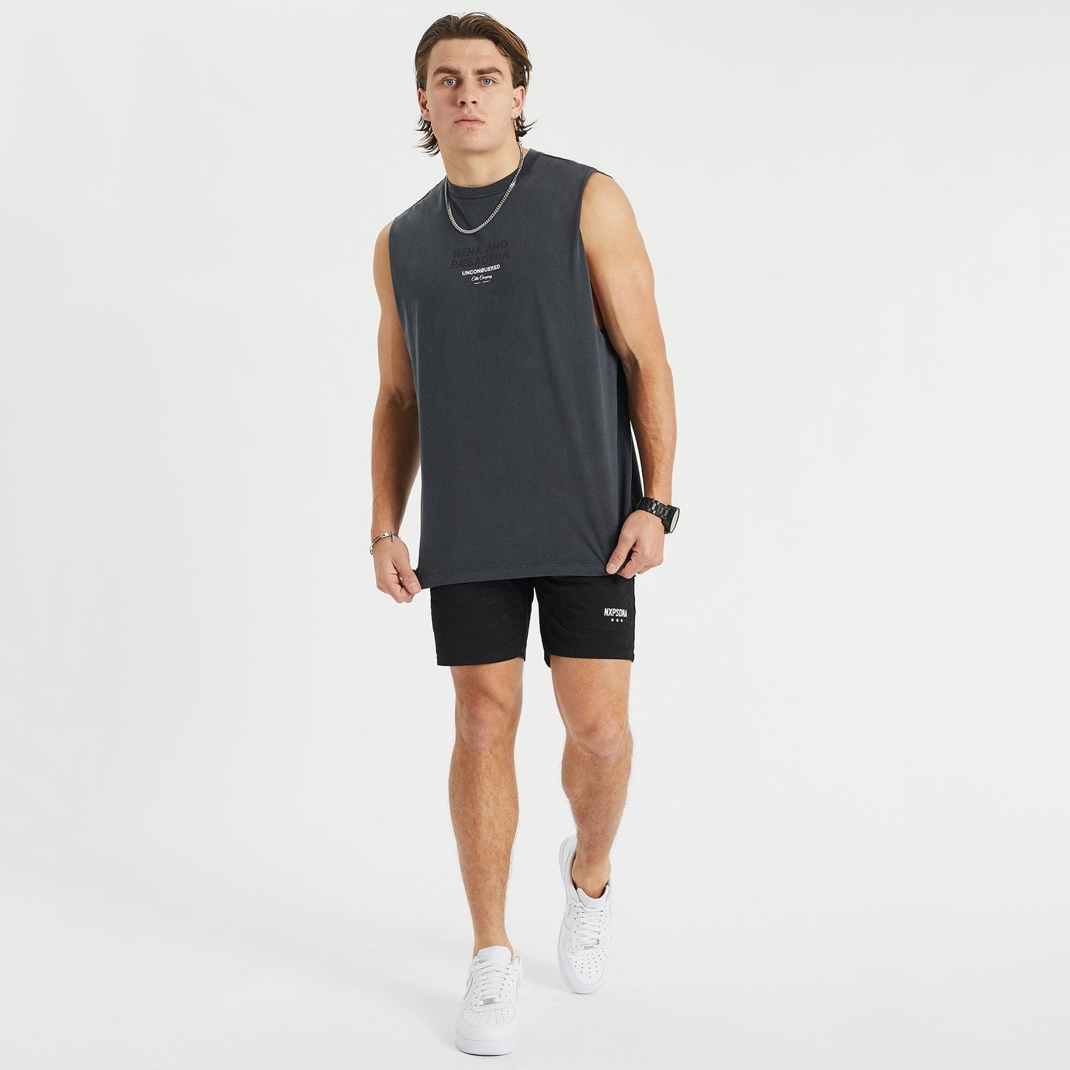 Echo Heavy Relaxed Muscle Pigment Black