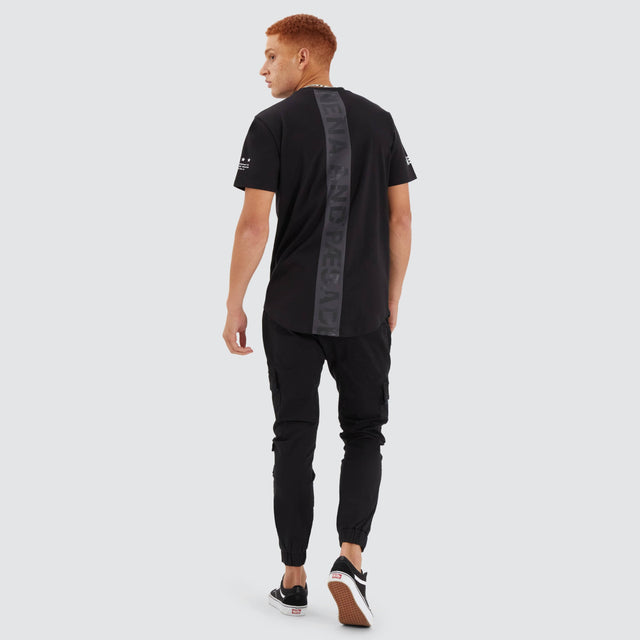 Extension Dual Curved Tee Black/Asphalt