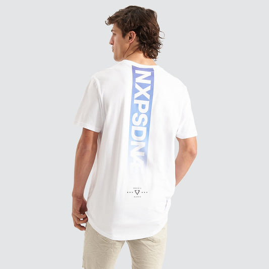 Fandom Cape Back T-Shirt White