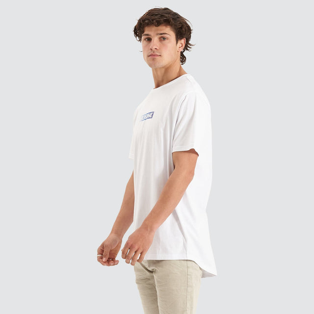 Fandom Cape Back T-Shirt White