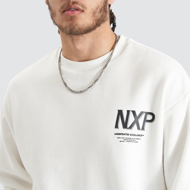 Federation Heavy Relaxed Sweater Natural White