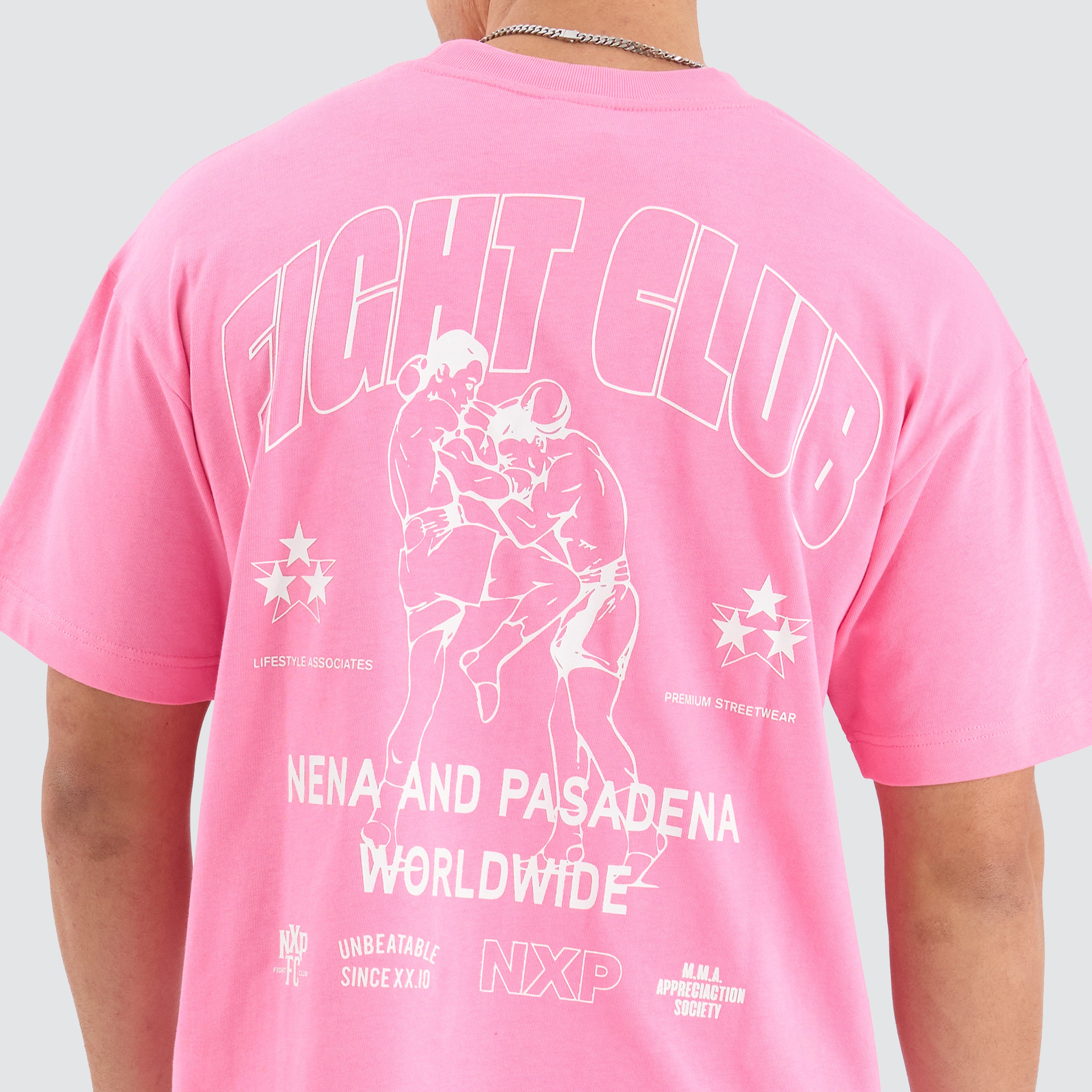 【THREETIMES】 Pink DNA tee Plus Size Pink Tie Dye Shirt,2xl 3XL 4XL 5XL 6XL, Womens