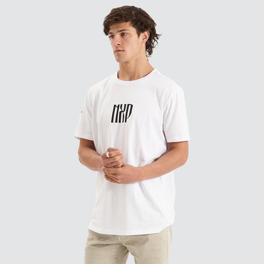 High Roller Cape Back T-Shirt White
