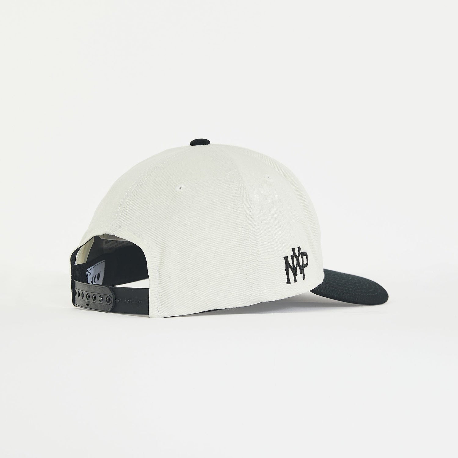 High Roller Golfer Cap Off White/Black