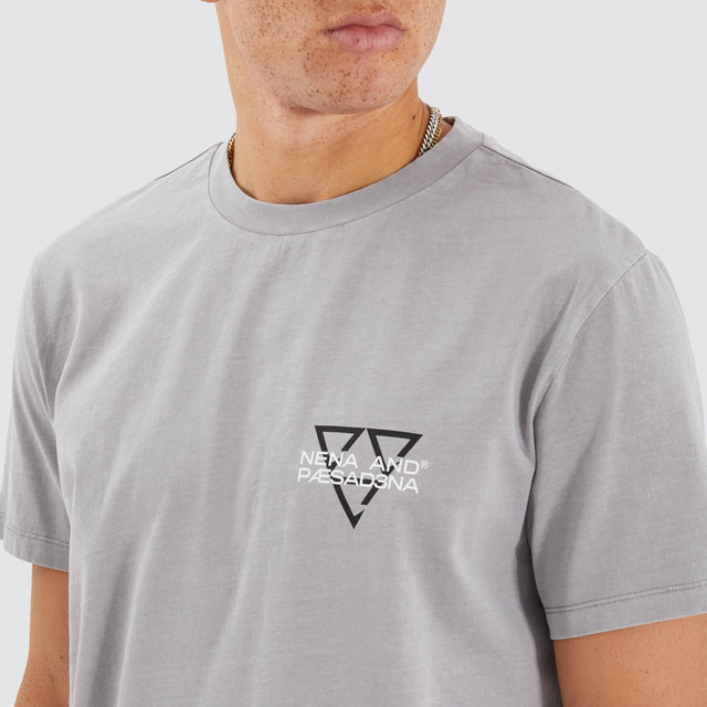 Level Dual Curved Tee Pigment Alloy