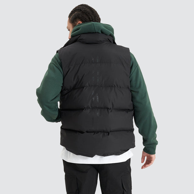 Marshal Puffer Vest Jet Black