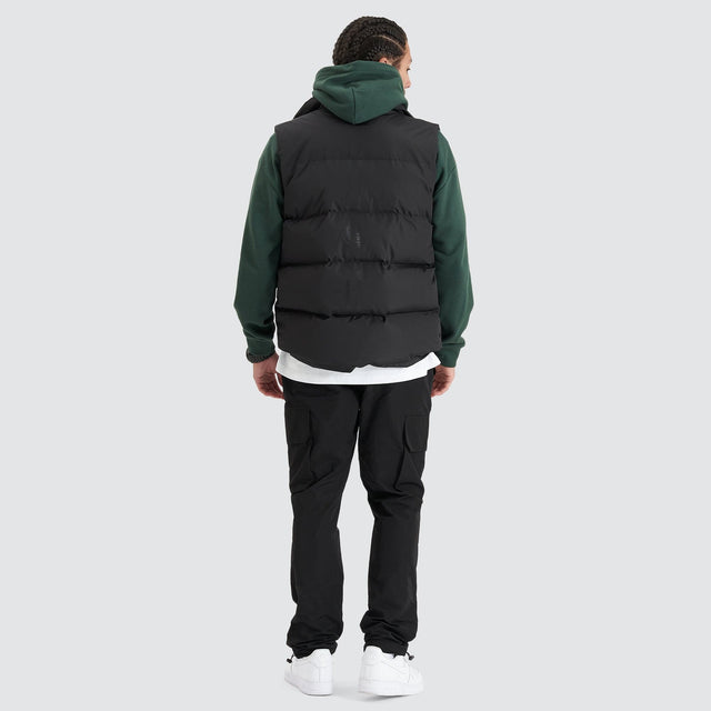 Marshal Puffer Vest Jet Black