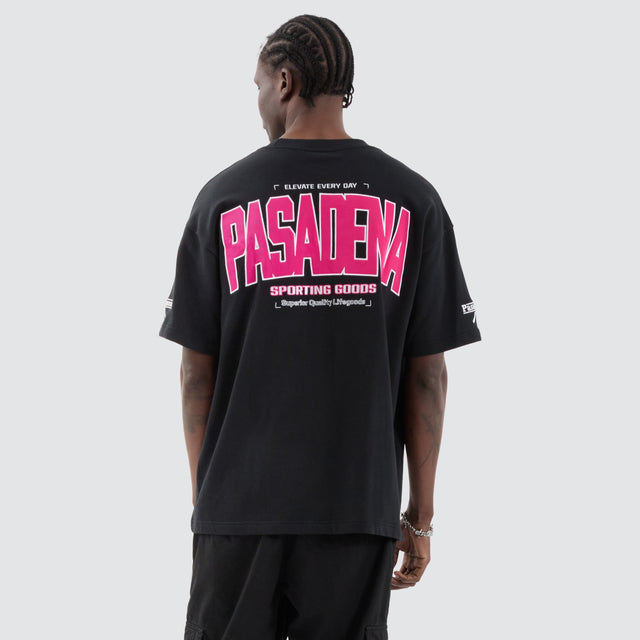 Miami Loop Back Raptor Tee Anthracite Black