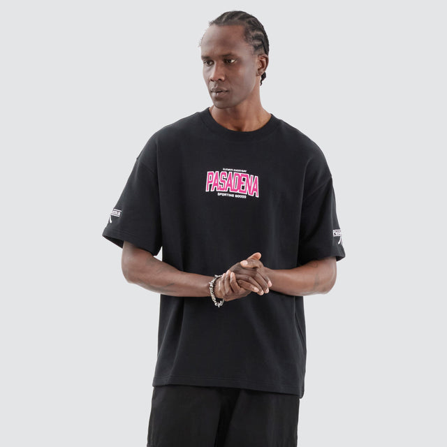 Miami Loop Back Raptor Tee Anthracite Black