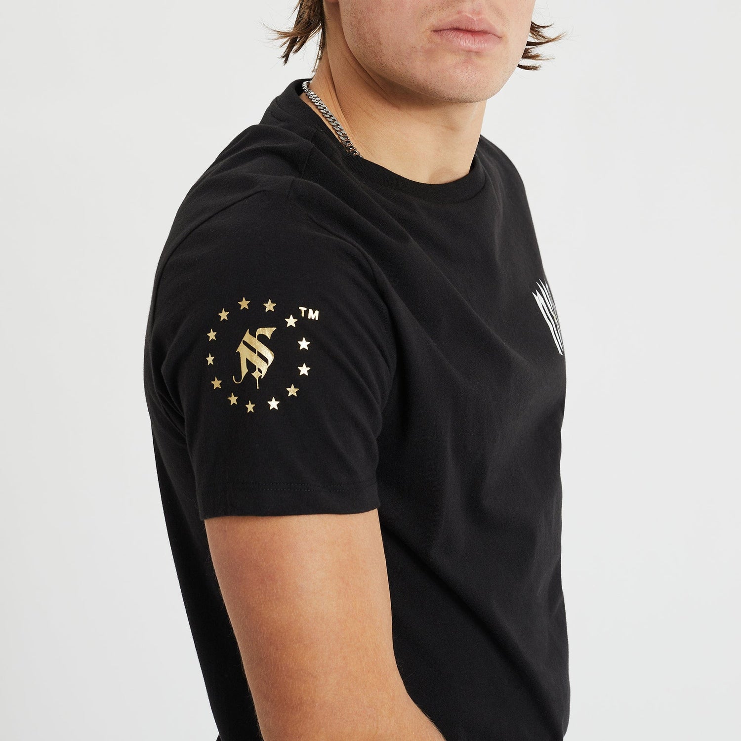 Mirage Cape Back T-Shirt Jet Black