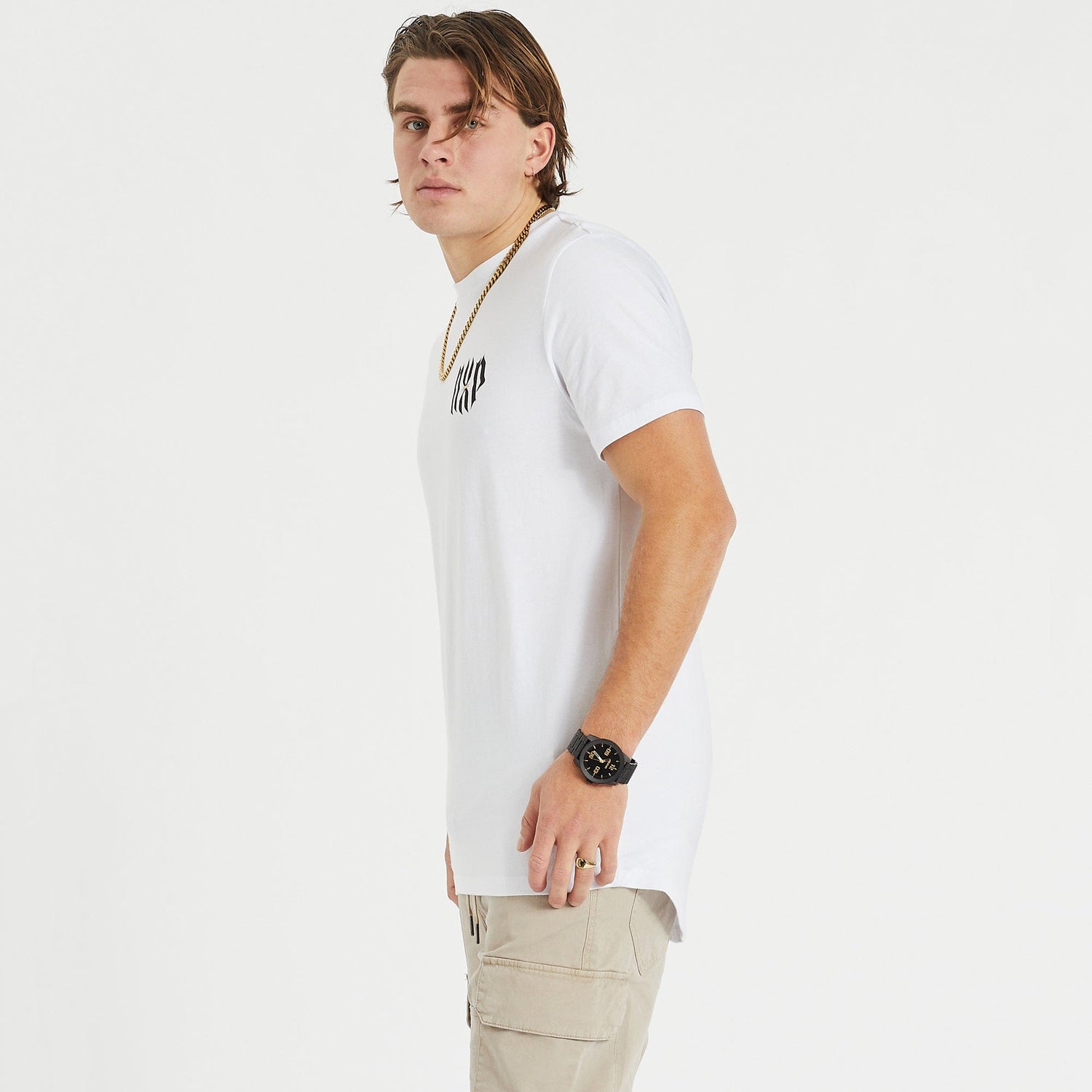 Mirage Cape Back T-Shirt White