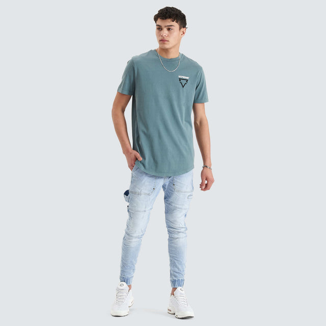 Mullion Tee Pigment Goblin Blue