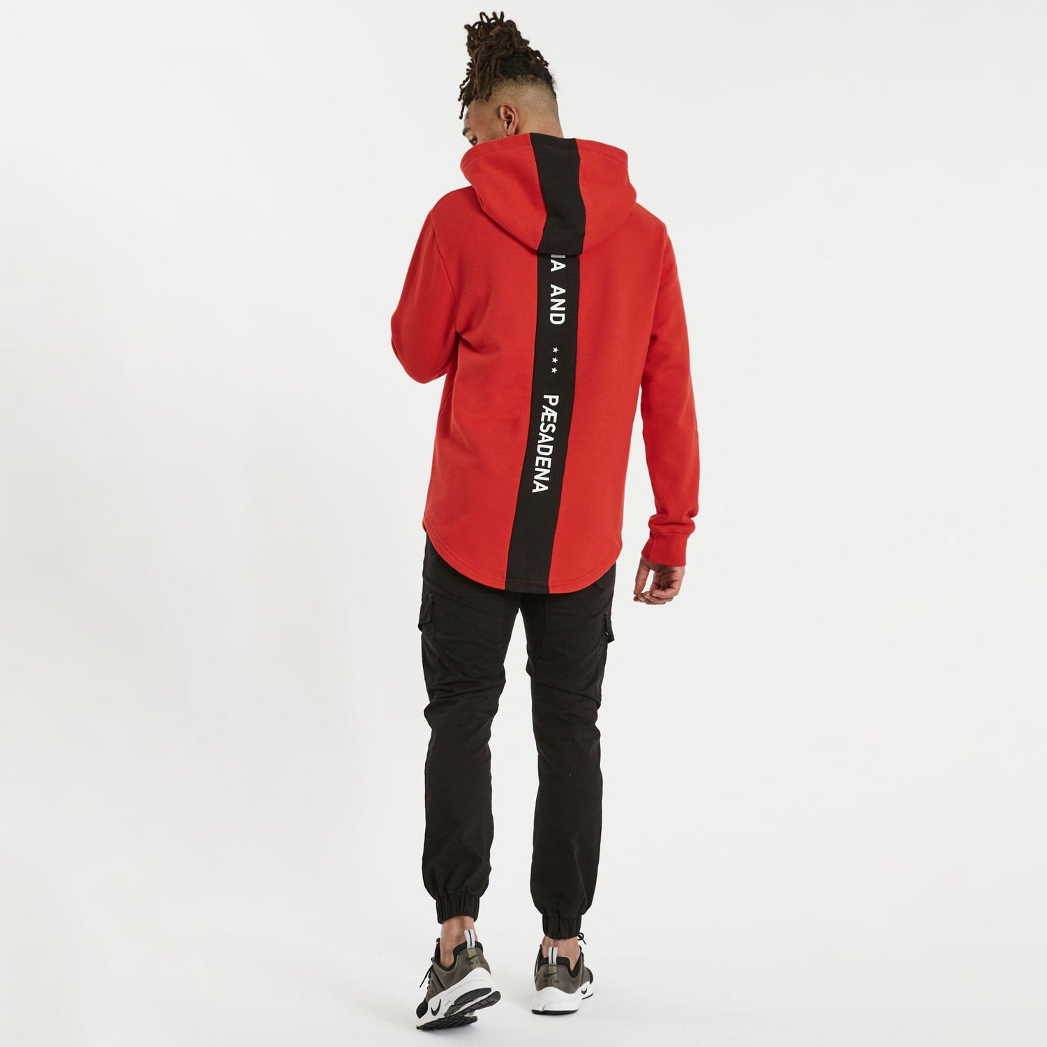 Nuclear Hooded Dual Curved Jumper Poppy Red