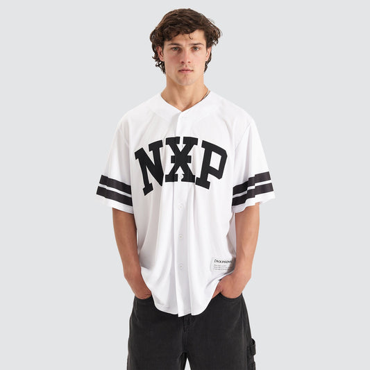 Offside Baseball Shirt White