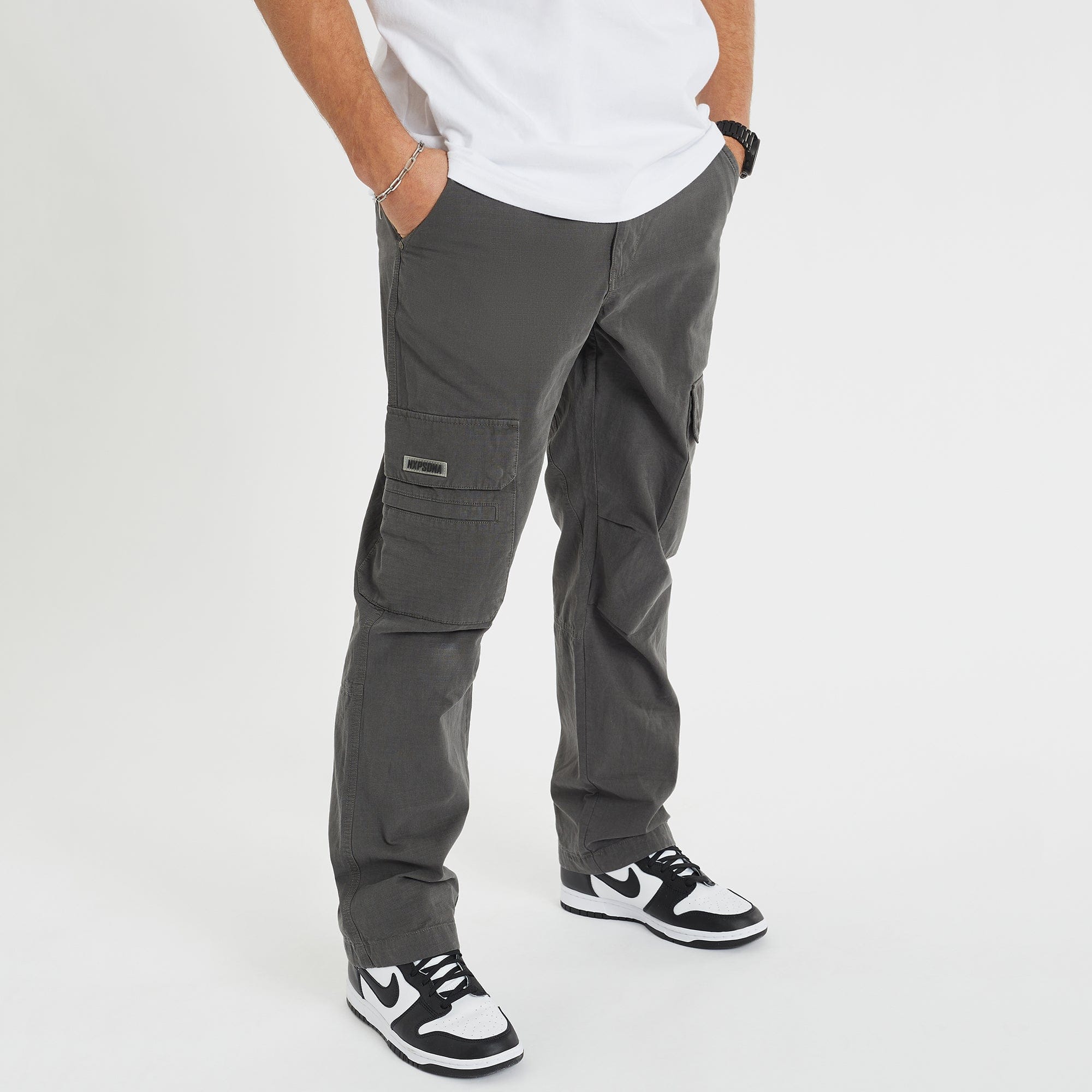 Charcoal sales cargo pants