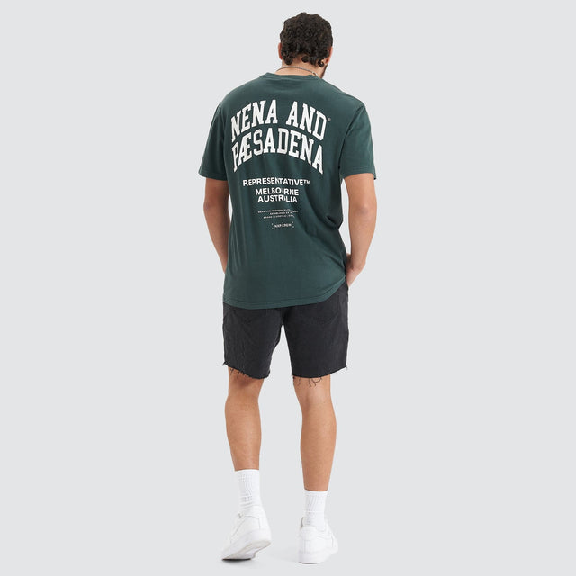 Overview Relaxed Tee Pigment Pine Grove
