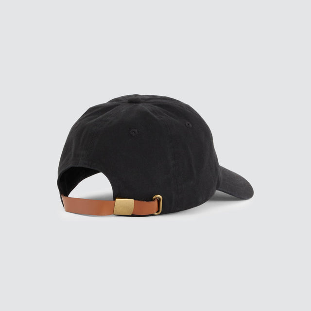 Prime Dad Cap Jet Black