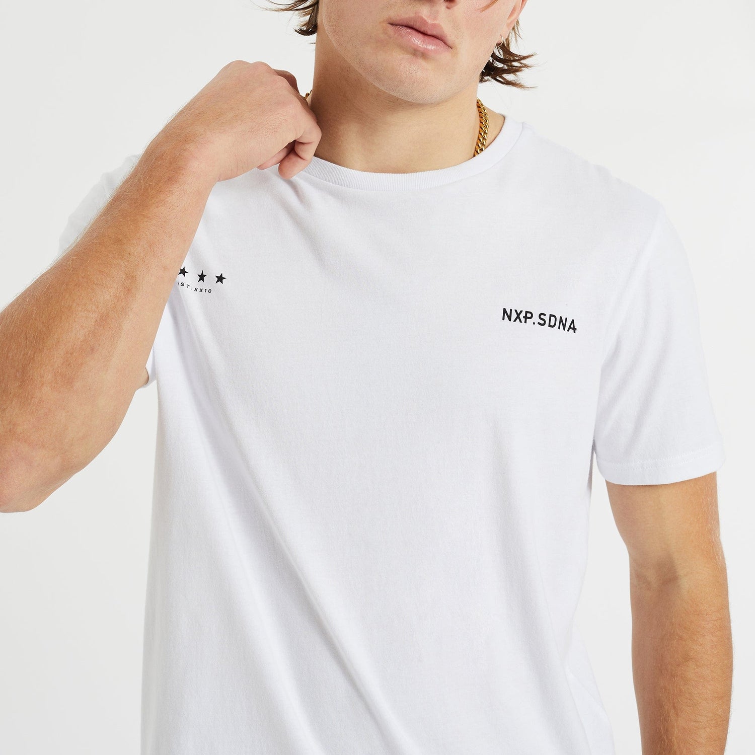Principle Cape Back T-Shirt White