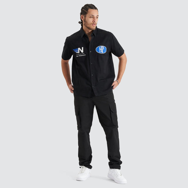 Rebound Mechanic SS Shirt Jet Black