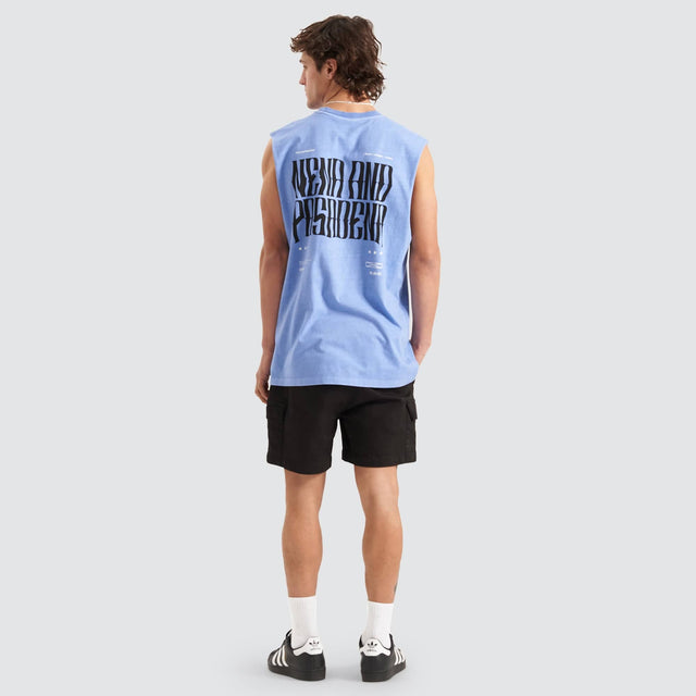 Regulations Relaxed Muscle Tee Pigment Blue