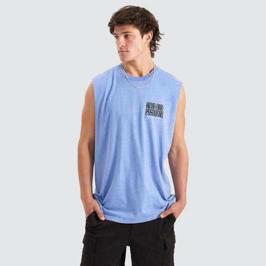 Regulations Relaxed Muscle Tee Pigment Blue
