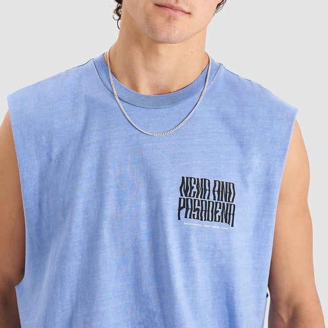 Regulations Relaxed Muscle Tee Pigment Blue