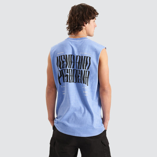 Regulations Relaxed Muscle Tee Pigment Blue