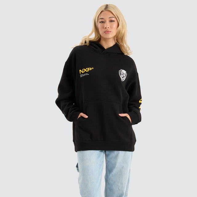 Richmond Tigers AFL Relaxed Hoodie Jet Black