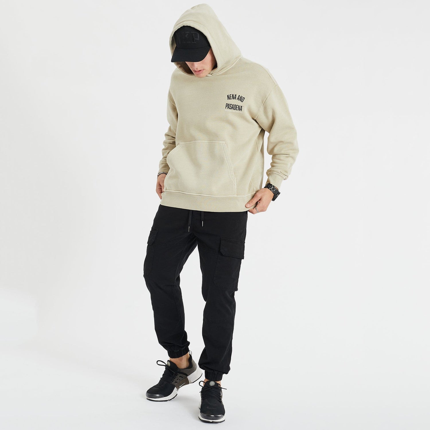 Santa Fe Heavy Relaxed Hoodie Pigment Feather Grey