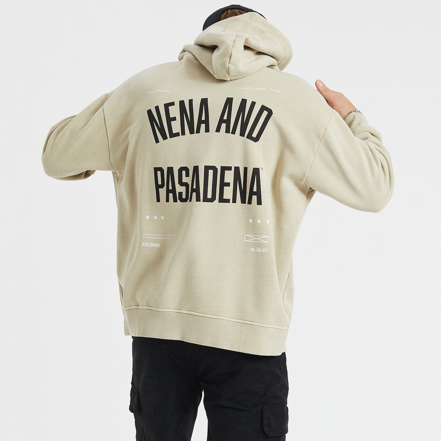 Santa Fe Heavy Relaxed Hoodie Pigment Feather Grey