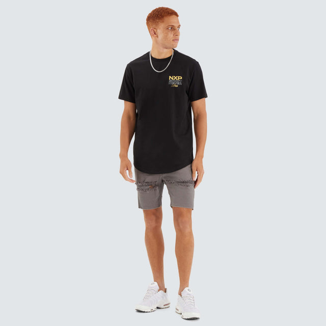 Simulation Dual Curved Tee Jet Black