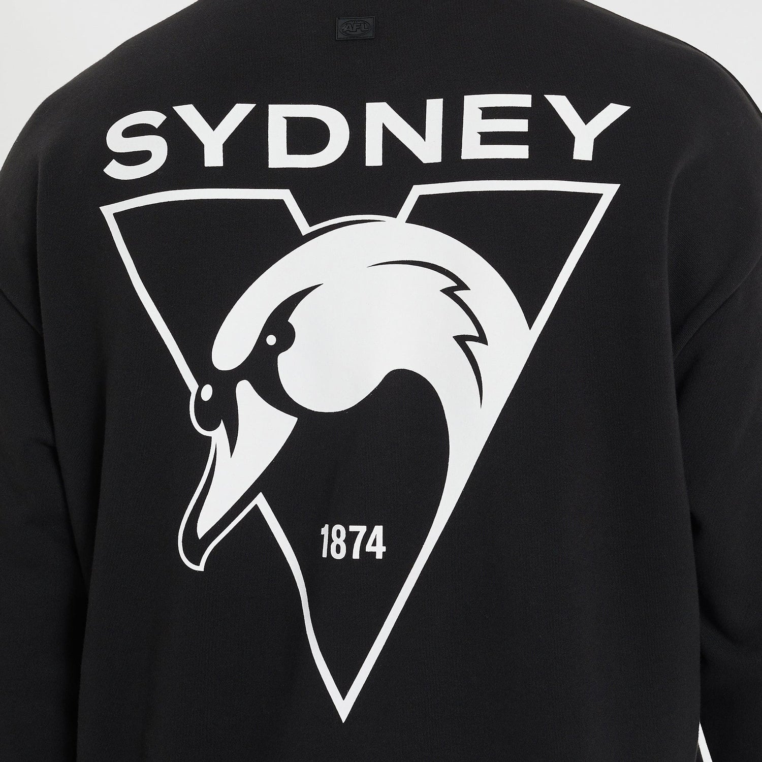 Sydney Swans Relaxed Jumper Jet Black