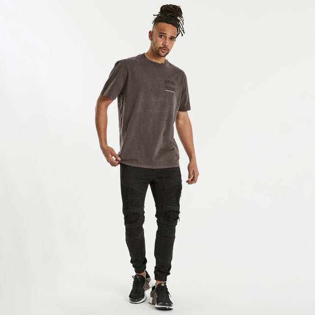 Transfer Relaxed T-Shirt Pigment Shale Brown