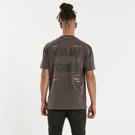 Transfer Relaxed T-Shirt Pigment Shale Brown