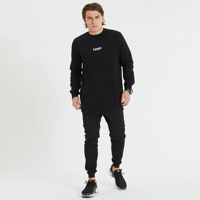 Vault Dual Curved Jumper in Jet Black // Nena and Pasadena – Nena And ...