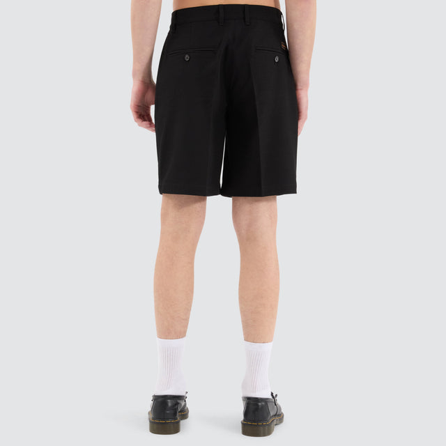 Venture Pleated Dress Shorts in Black | NXP Venture Pleated Dress Shorts in Black | NXP