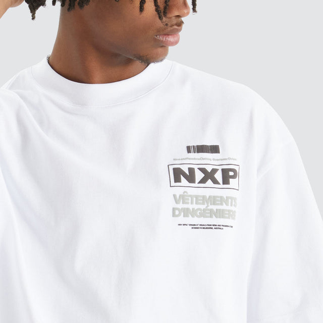 Vetements Heavy Street T-Shirt Optical White