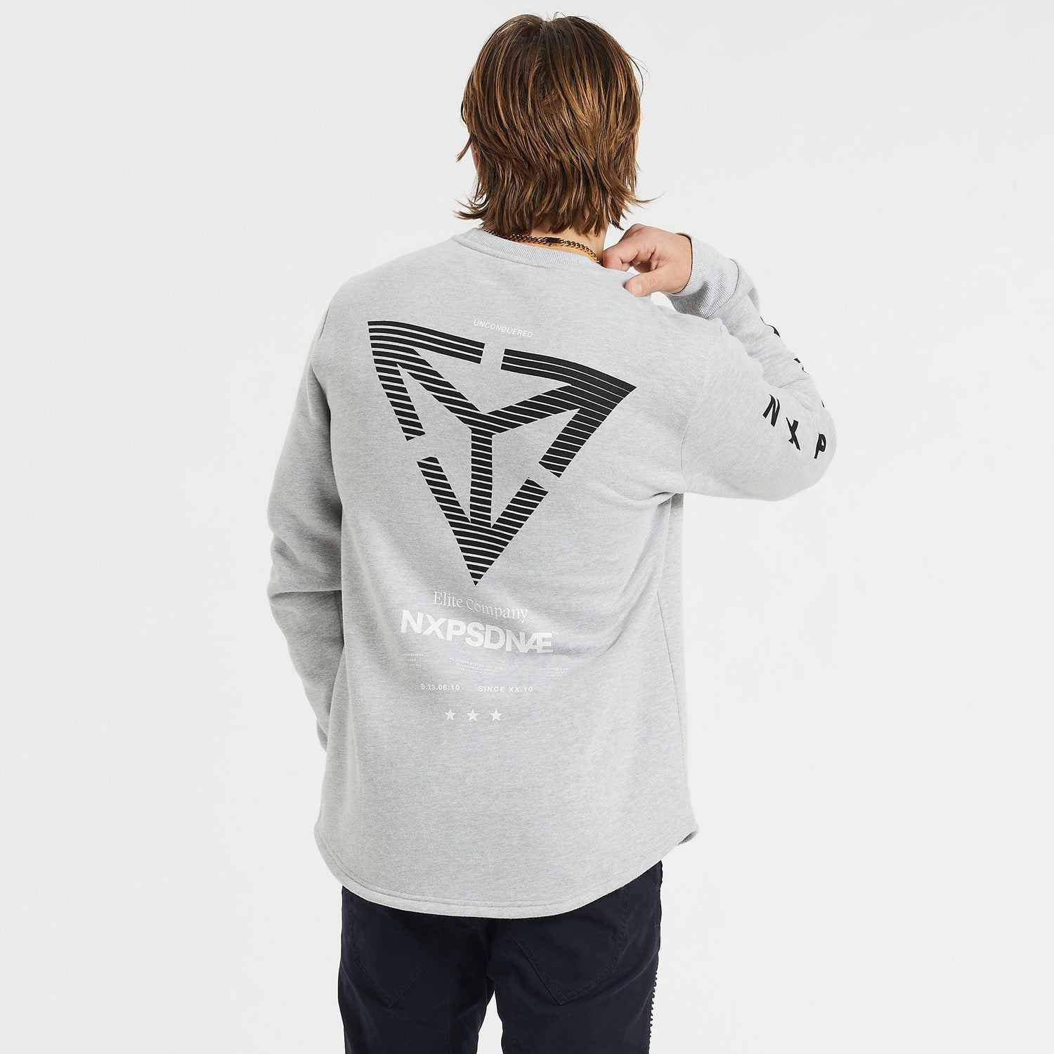 Westlake Dual Curved Jumper Grey Marle