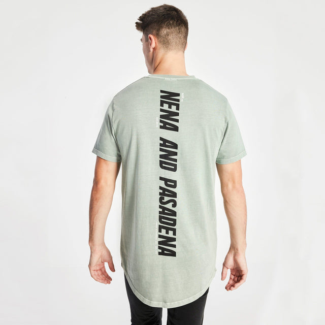 All Over Cape Back T-Shirt Pigment Sage