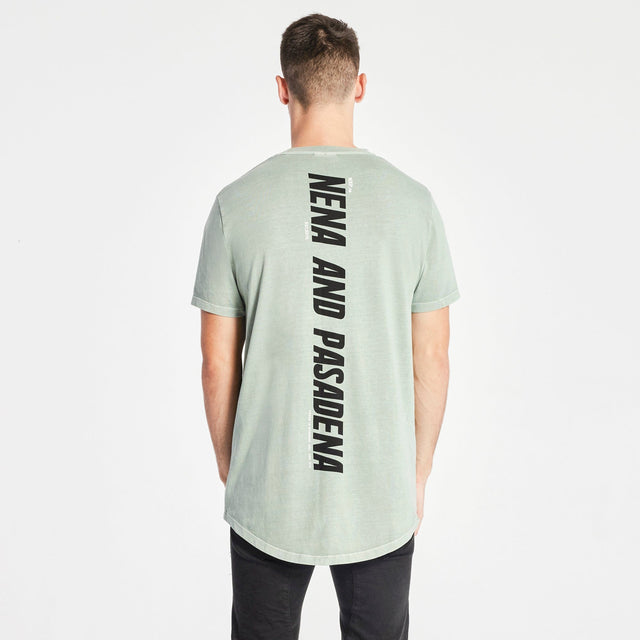 All Over Cape Back T-Shirt Pigment Sage